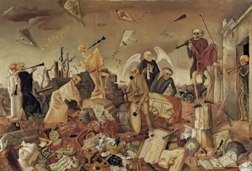 Felix Nussbaum (1904-1944) - Peintre juif allemand 1944-triomphe-de-la-mort.1292898879.jpg