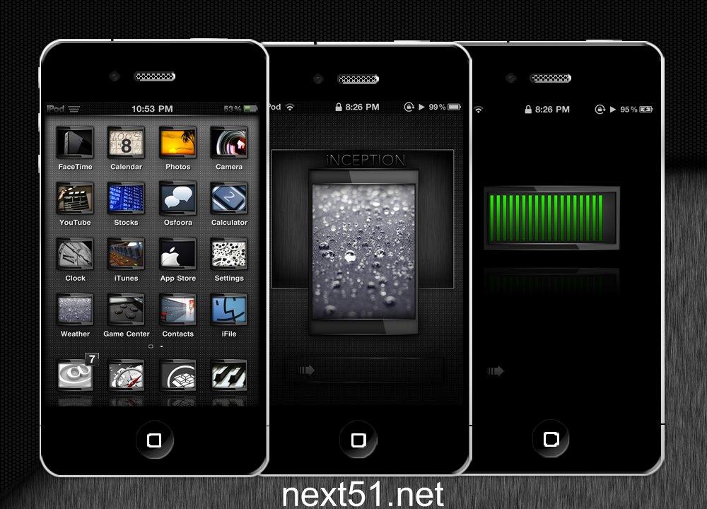 Inception HD: Le thème sur iPhone...
