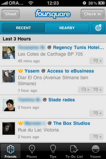 Foursquare devient plus social