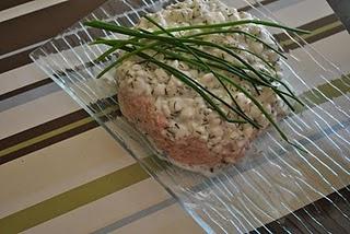 Terrines de thon et de fromage cottage