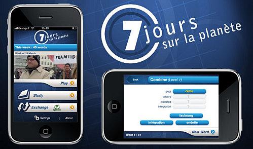 APPLI pour apprendre français sur iPhone et iPod touch appli.jpg