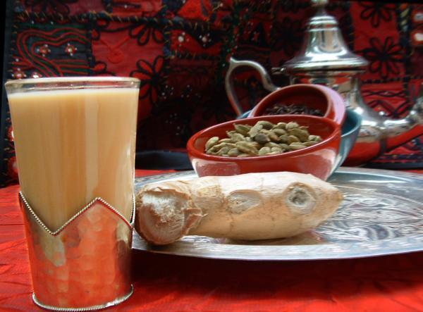 boisson indienne thé chai