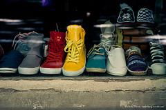 Shoe rainbow