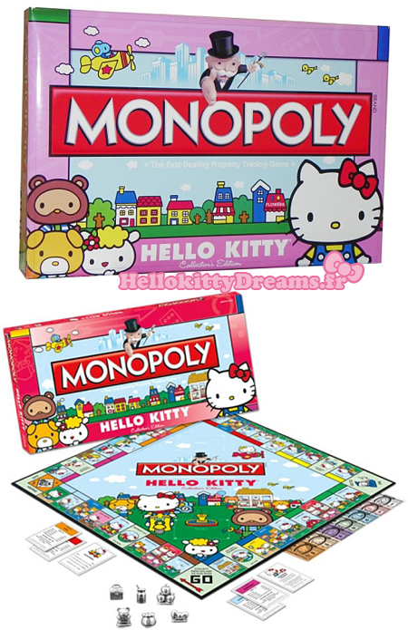 Le Monopoly Hello kitty arrive en France !!!