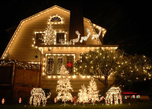 On va leur dire.....à l'année prochaine! 21 maisons illuminées pour Noël