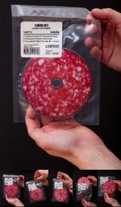 Un packaging Salami pour un CD