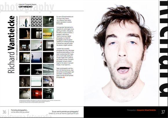 Camerapixo - interview du photographe Richard Vantielcke - page1) Camerapixo - interview du photographe Richard Vantielcke - page1)