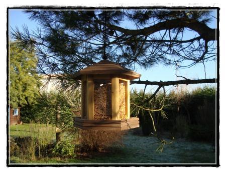 25 décembre 2010, cadeau de Noël pour les oiseaux... 25 décembre 2010, cadeau de Noël pour les oiseaux...