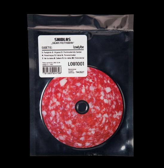 Salami CD Packaging, un concept très original