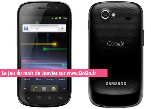 Gagnez un Nexus S avec Qoqa.fr
