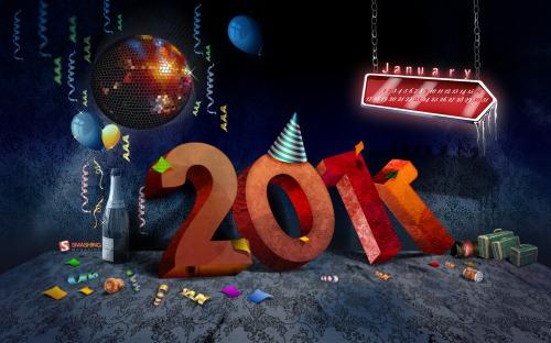 quiet please  20 Démarrez l’année 2011 avec un beau calendrier !