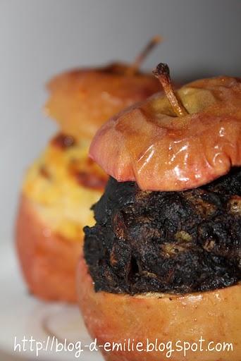 Pommes farcies aux boudins blancs Pommes farcies aux boudins blancs