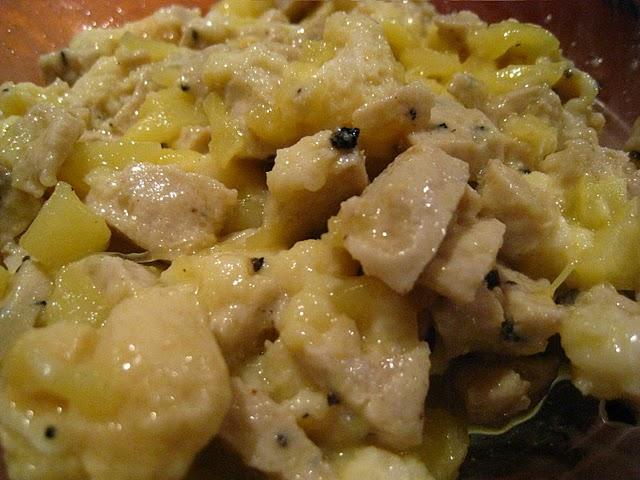 Pommes farcies aux boudins blancs Pommes farcies aux boudins blancs