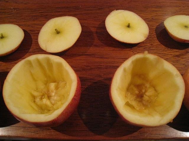 Pommes farcies aux boudins blancs Pommes farcies aux boudins blancs