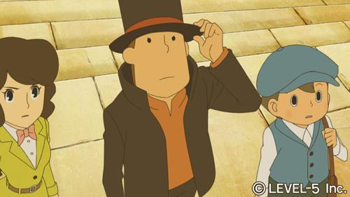 Professeur Layton & le Masque des Miracles sur 3DS se montre en images layton