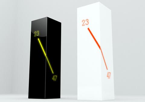 Horloge 3D Monolith Clock