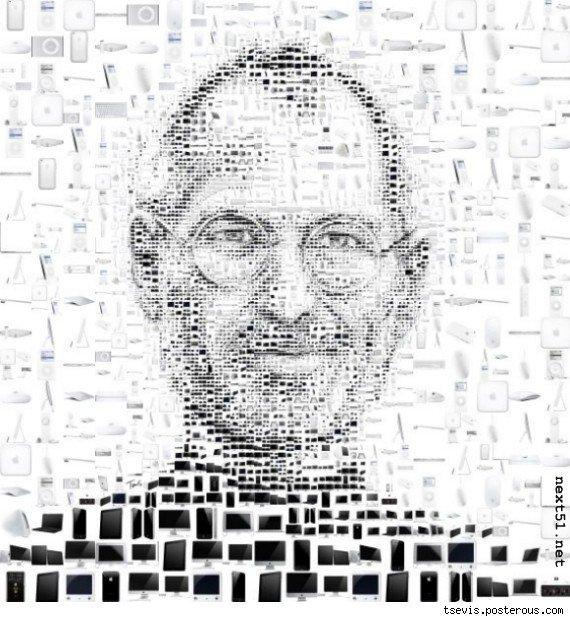 Steve Jobs entièrement conçu par ses produits...