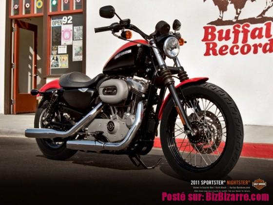 auto 2011 Harley Davidson Sportster Nightster XL1200N NOUVEAU SPORTSTER HARLEY DAVIDSON 2011: XL1200 N NIGHTSTER, UN ROADSTER A VOUS COUPER LE SOUFFLE 