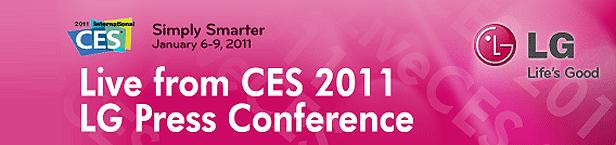 conférence de presse LG Electronics en direct du CES Las Vegas