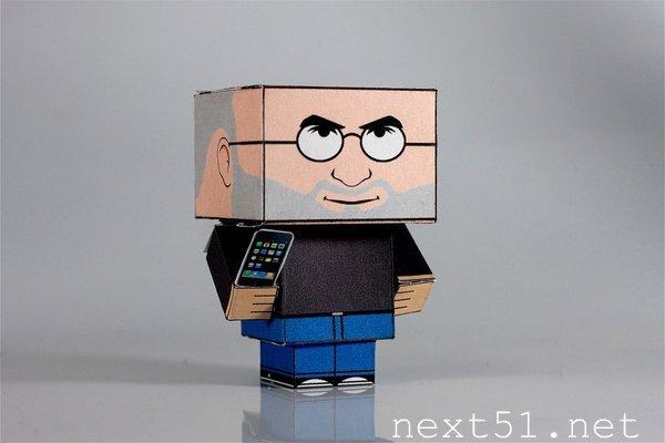 Steve Jobs Papercraft...