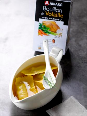 Bouillon aux ravioles