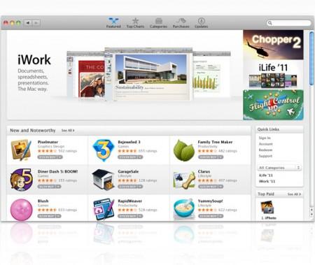 Mac App Store enfin disponible !