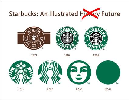 A 40 ans, Starbucks trouve une nouvelle jeunesse et un nouveau logo
