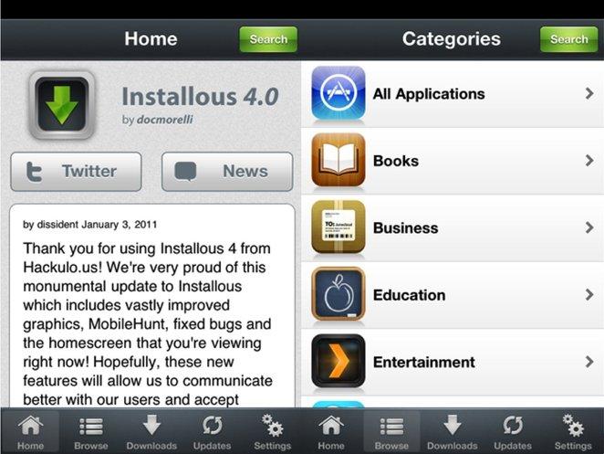 Installous 4.0.0.5 est disponible