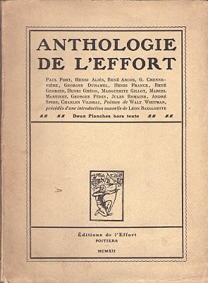 Anthologie de L'Effort.
