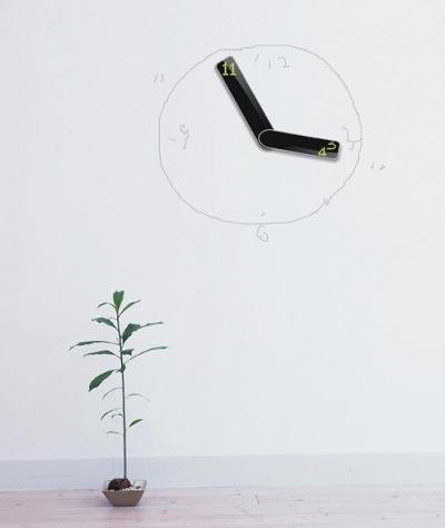 Horloge minimaliste Eclipse par Qian Yiran Horloge minimaliste Eclipse par Qian Yiran