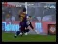 Deportivo La Coruna 0-4 Barcelona David Villa, Messi Goals  