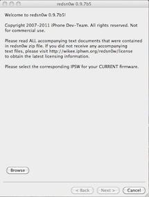 [Jailbreak iOS4.2.1]  Redsn0w 0.9.7 beta 5 est disponible.... 