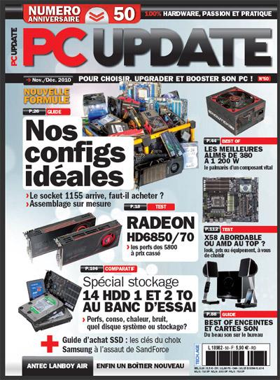 Le numéro 50 de PC Update offert par le site Hardware.fr