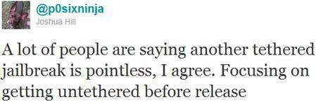 green Greenpois0n RC5 sera untethered…