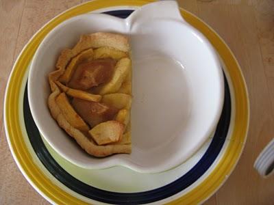 Tartelette  poire-pomme au goût cannelle