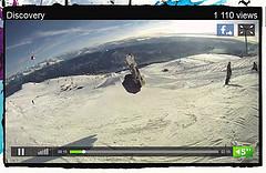 Patrick Burgener teste le snowpark de Crans-Montana patburgener