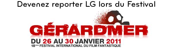 Devenez le reporter LG lors du Festival du Film Fantastique de Gerardmer !