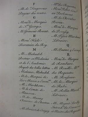 Enigme bibliophilique: saurez-vous reconnaître cet ouvrage uniquement via ses souscripteurs? Enigme bibliophilique: saurez-vous reconnaître cet ouvrage uniquement via ses souscripteurs?
