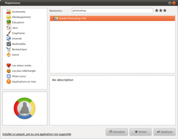 [HowTo] Installer PhotoShop CS4 sur Ubuntu 10.10