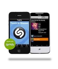 Retrouvez des liens Spotify dans l’application Shazam Encore sur iPhone!