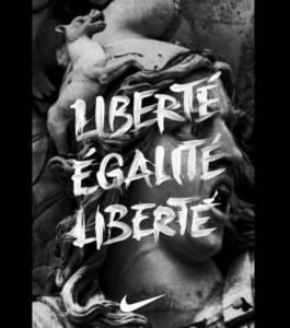Les premières affiches de pub Nike pour l’équipe de France de football