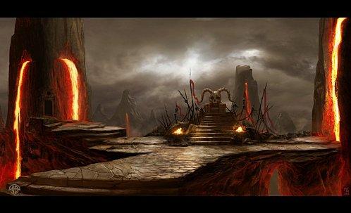 Mortal Kombat 9 : Une très belle série d'images ! kratos stage01