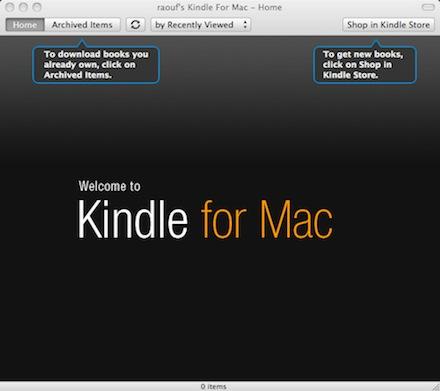 kindlemac Lisez vos livres préférés sur Mac avec Kindle !