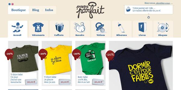 15 E-commerce au webdesign magnifique !