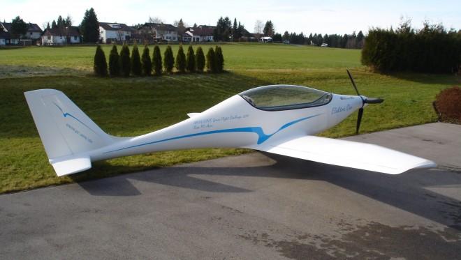 Elektra One-0 Elektra One, l'avion plus électrique fabriqué en Allemagne.