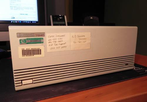 55 Mo de disque dur en 1985.