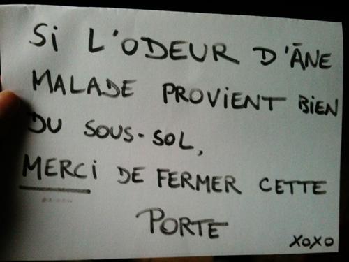 Il faut parfois être ferme avec les gens dont on partage... Il faut parfois être ferme avec les gens dont on partage...