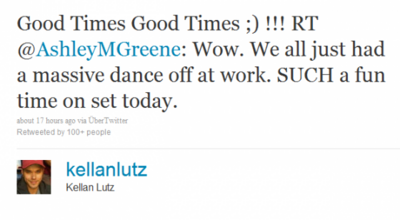 Décontraction sur le tournage de Breaking DAWN ! Décontraction sur le tournage de Breaking DAWN !