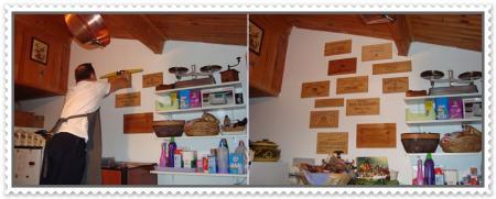 15 janvier 2011, Roger poursuit la déco.... 15 janvier 2011, Roger poursuit la déco....