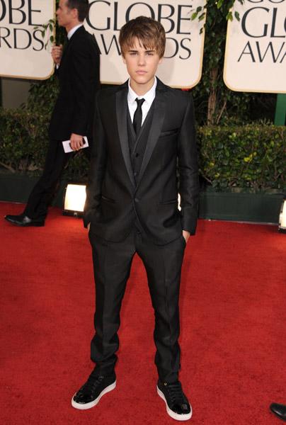 Justin Bieber Golden Globes 2011